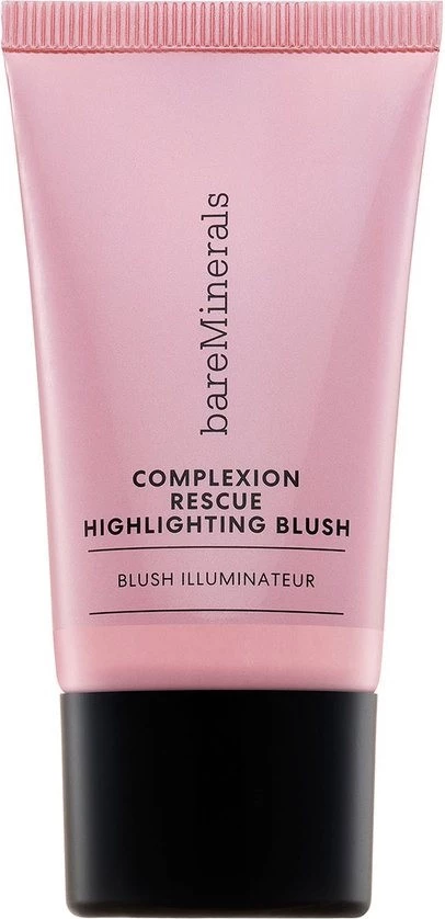 Blush krem me efekt highlighter për femra bareMinerals Complexion Rescue Highlighting Blush Pink Glow, 15ml