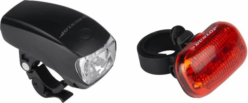 Set dritash për biçikletë Dunlop, për të gjithë, të zezë