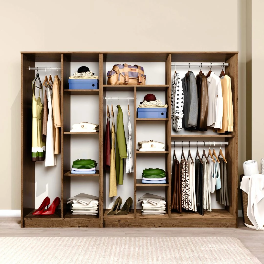 Dollap Skye Decor, ngjyrë Atlantic Pine, Kardelen 1600-126