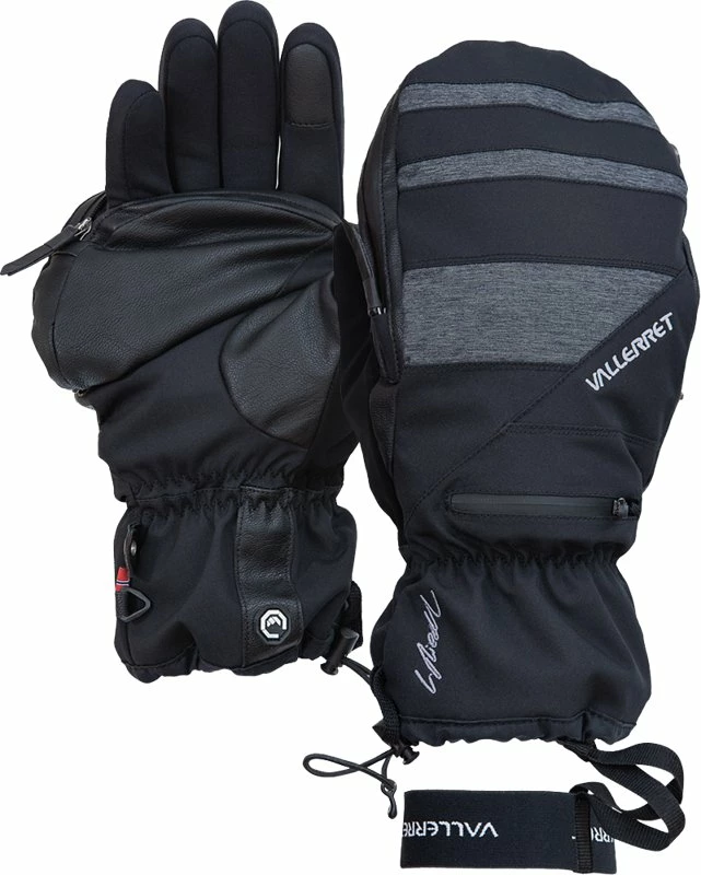 Mitena fotografike Vallerret Skadi Zipper Mitt LRS, Hardshell, XL, e zezë, palë