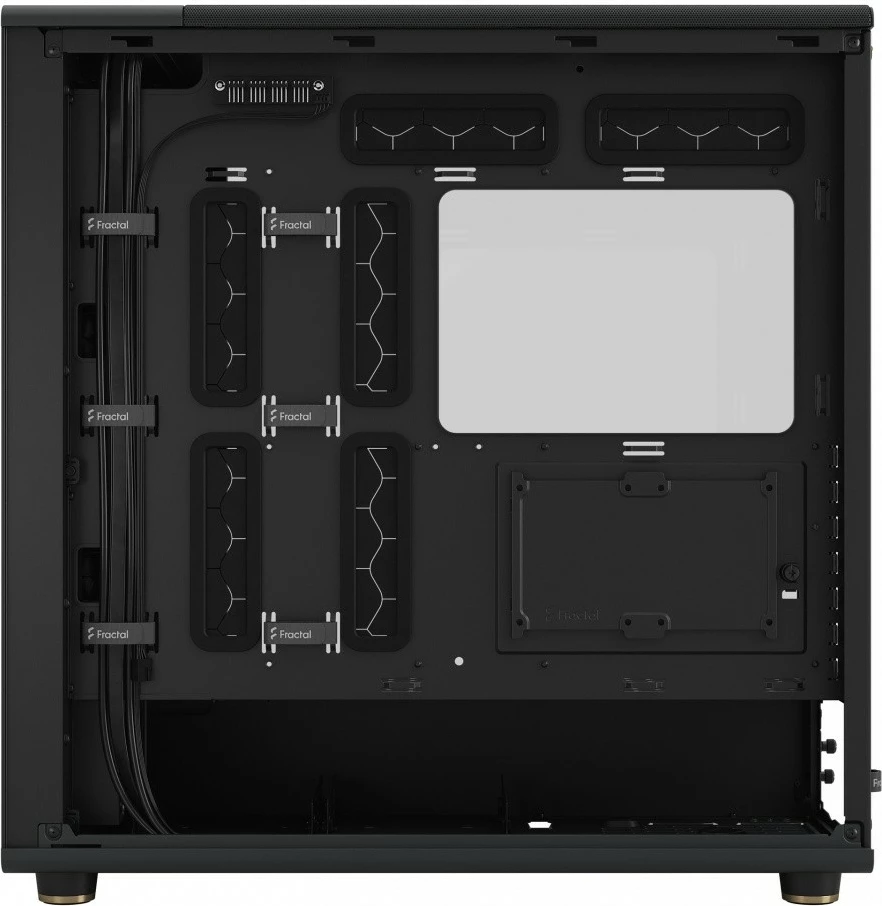 Kasë Fractal Design North XL Charcoal Black TG Dark, Midi Tower, e zezë