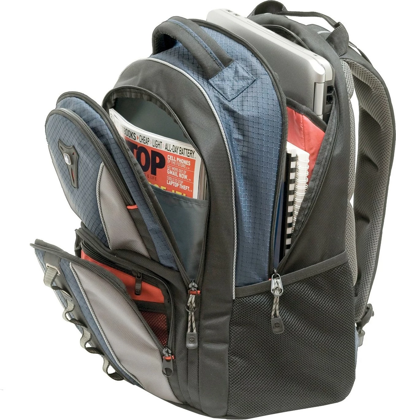 Çantë shpine Wenger Cobalt për laptop 15.6 inç, blu