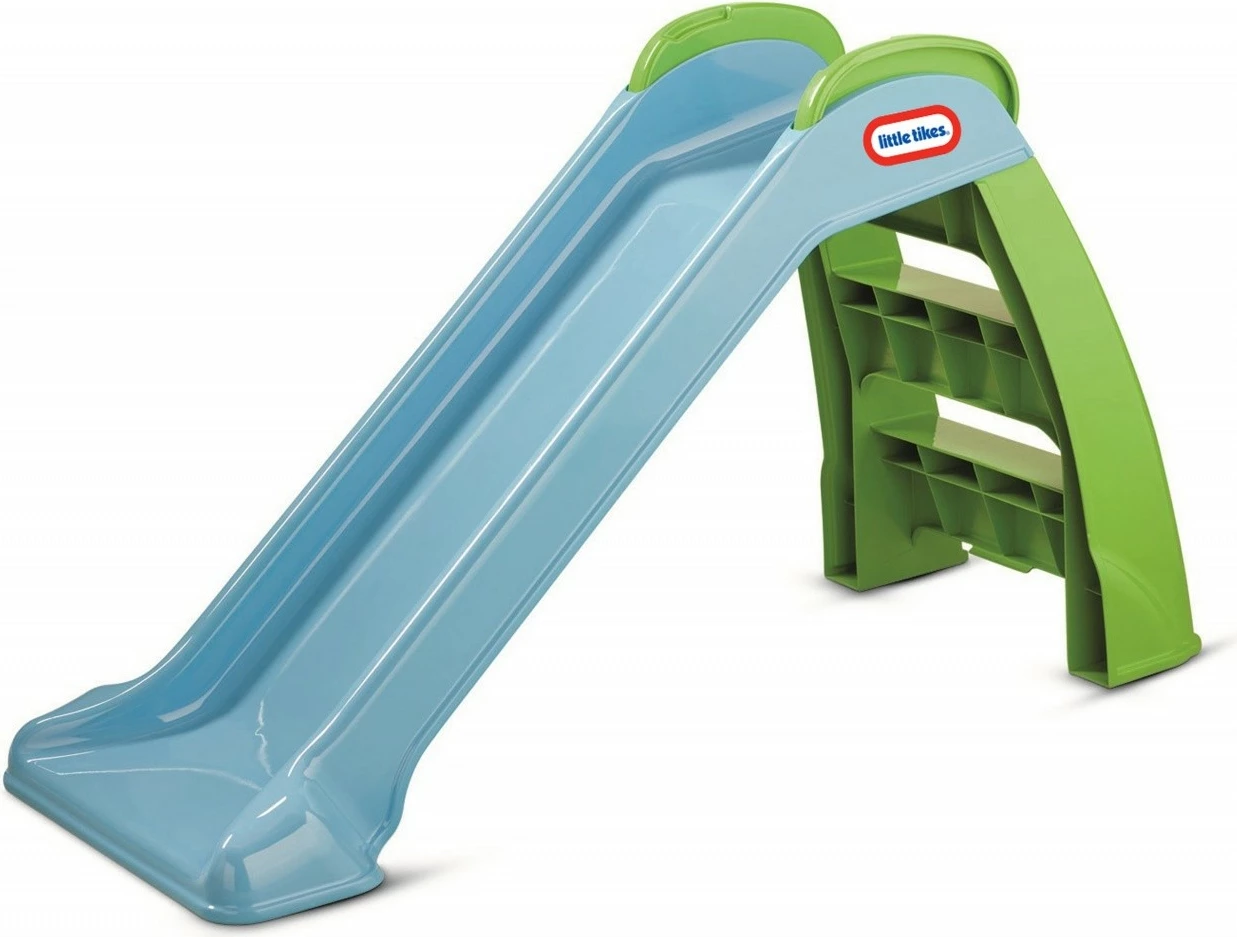 Rrëshqitëse plastike Little Tikes My First Blue Slide, 120 cm, Blu/Jeshile