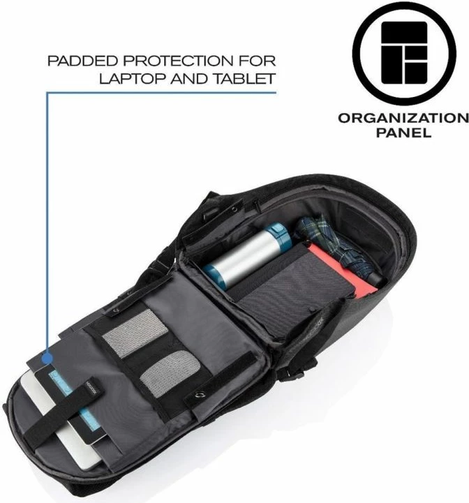 Çantë shpine për meshkuj Yakimasport, e zezë