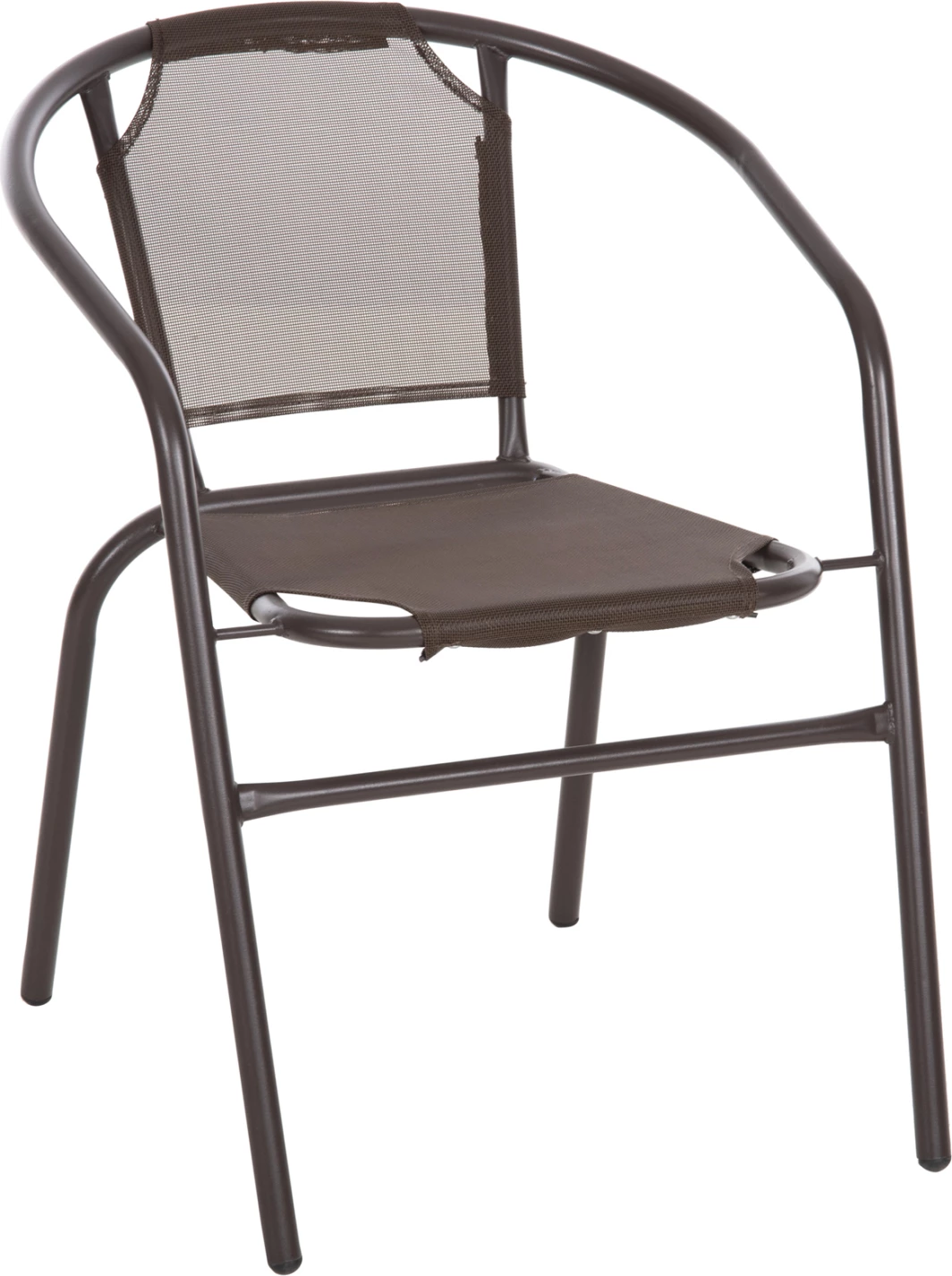 Karrige për jashtë LEDAN FH5977.02 metal & tekstilene ngjyrë kafe 55x58x72Hcm