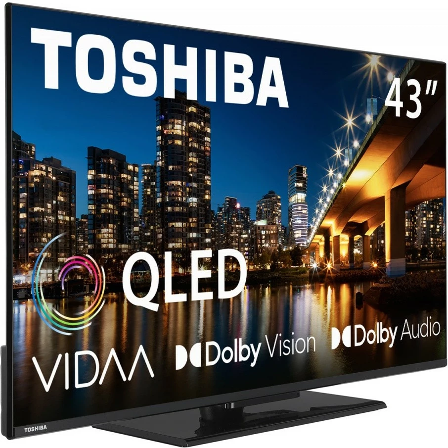 Televizor QLED Toshiba 43QV3463DG, 43", Ultra HD/4K, Smart TV, i zi