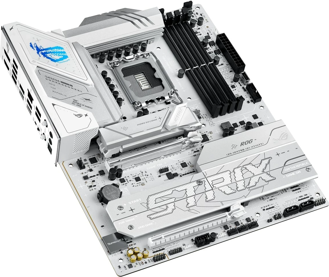 Pllakë amë ASUS ROG STRIX B860-A GAMING WIFI, ATX, e bardhë