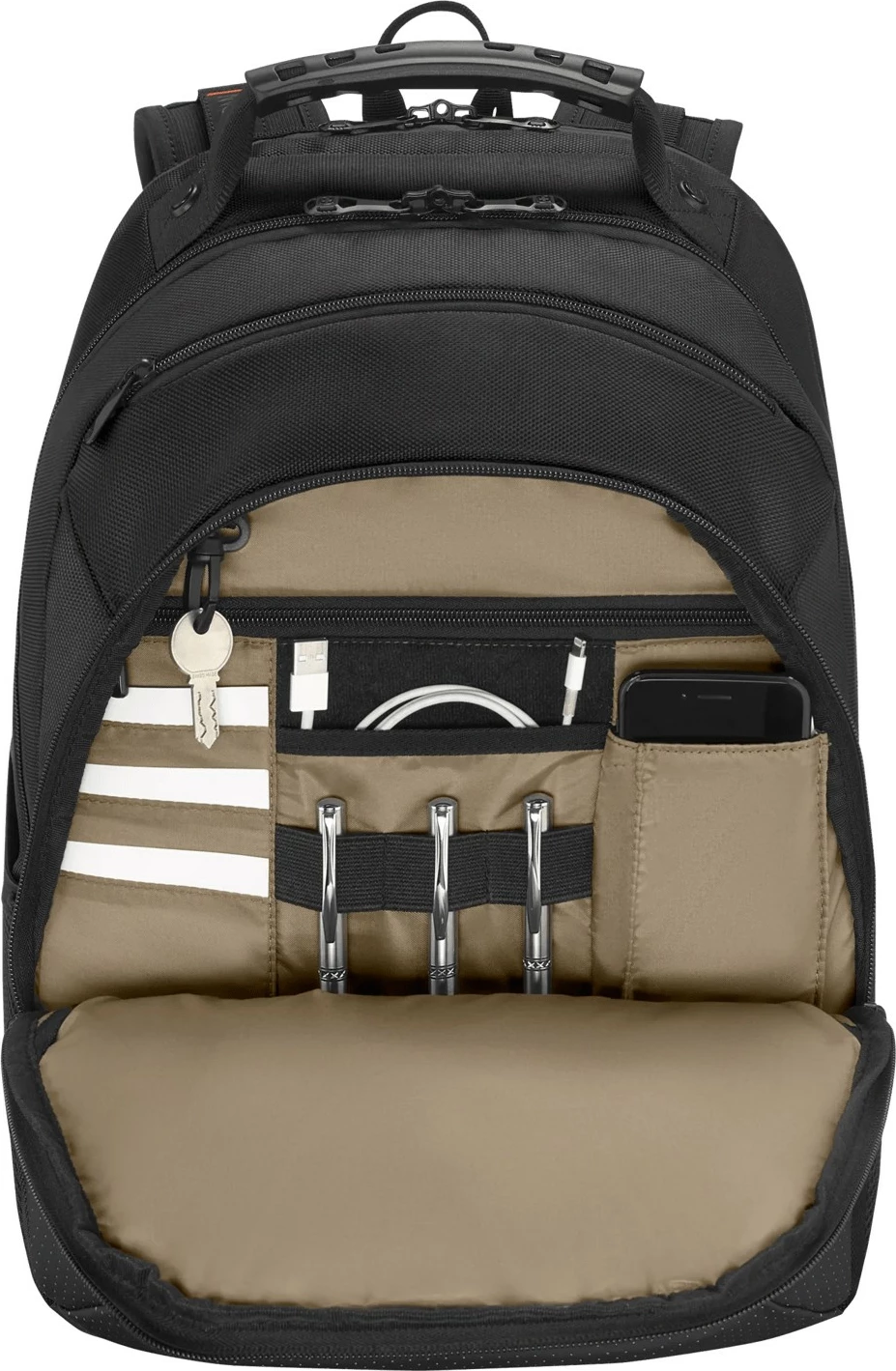 Çantë shpine Wenger Legacy Black Series 16 inç, e zezë