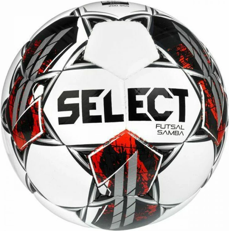 Top Futbolli Select Hala Futsal Samba FIFA v22 T26-17621 për Meshkuj, Femra dhe Fëmijë - Bardhë dhe Gri
