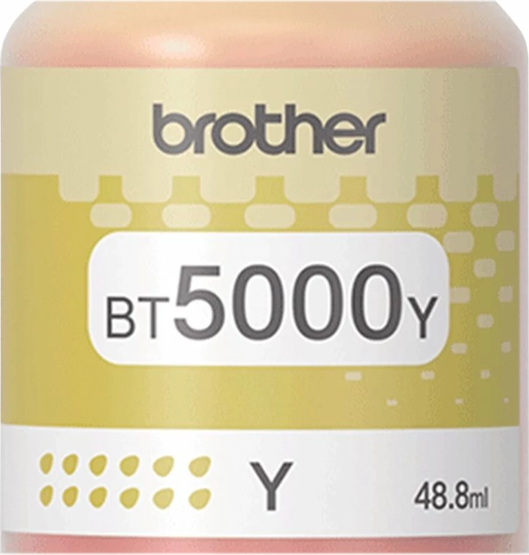 Toner Brother BT5000Y, bojë e verdhë, ultra high yield, 48.8ml, 1-pack