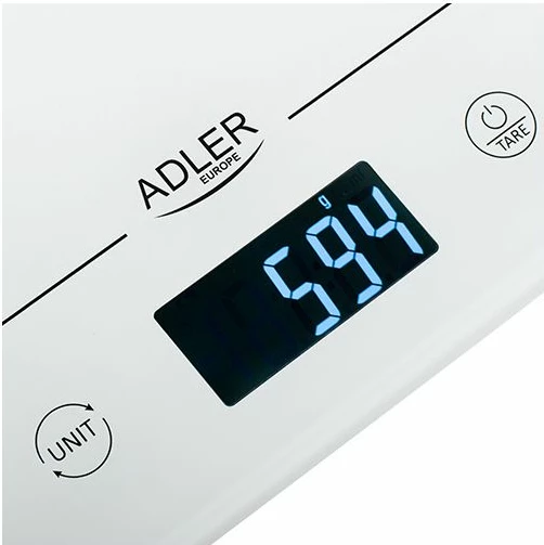 Peshore kuzhine Adler AD3170W 15 kg, e bardhë transparente