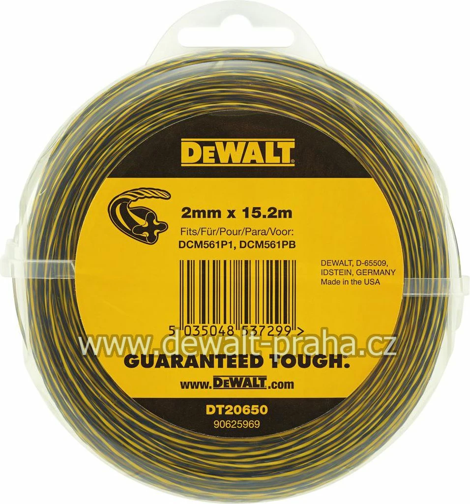 Fije prerëse për trimmer DeWalt DT20650-QZ 2 mm x 15 m, bobinë