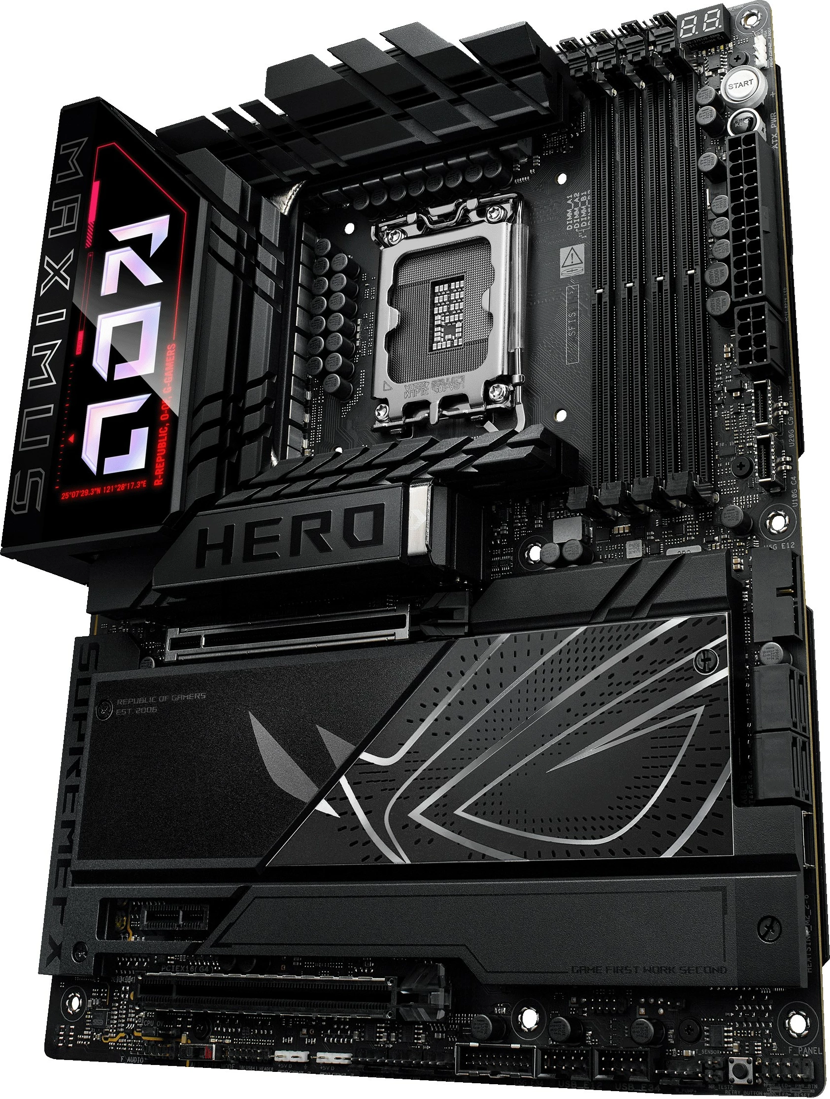Pllakë amë ASUS ROG MAXIMUS Z890 HERO, Intel, LGA 1851, DDR5, 192 GB