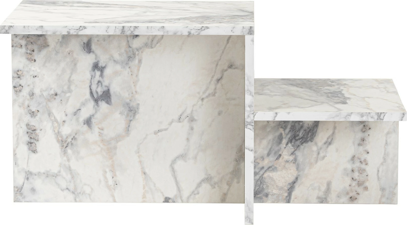 Tavolinë kafeje Nordure, ngjyrë mermeri Freesia, Harmony