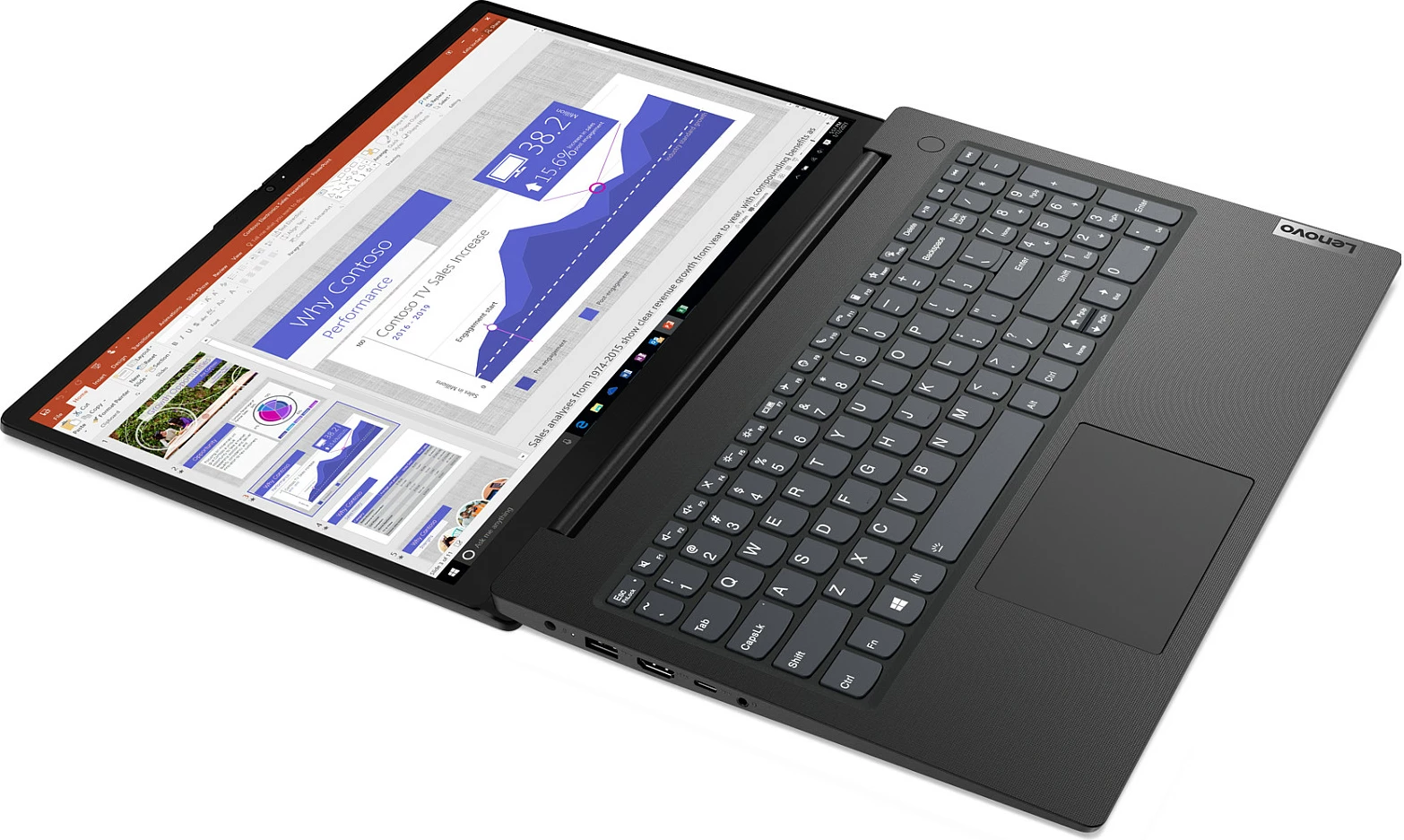 Laptop Lenovo V15 G2 IJL, Intel Celeron N4500, 15.6 inch, zi