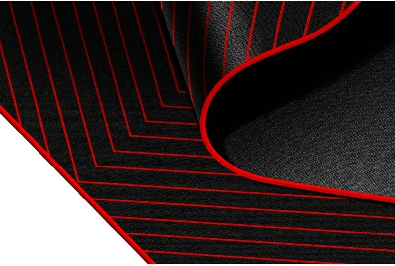 Mbështjellës dyshemeje për karrige gaming Defender, i zi dhe i kuq
