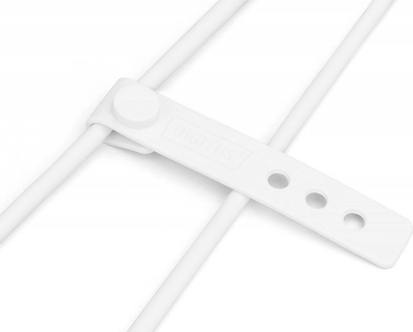 Kabllo silikon Digitus AK-300340-005-W, USB-A në USB-C, 0.5m, Bardhë