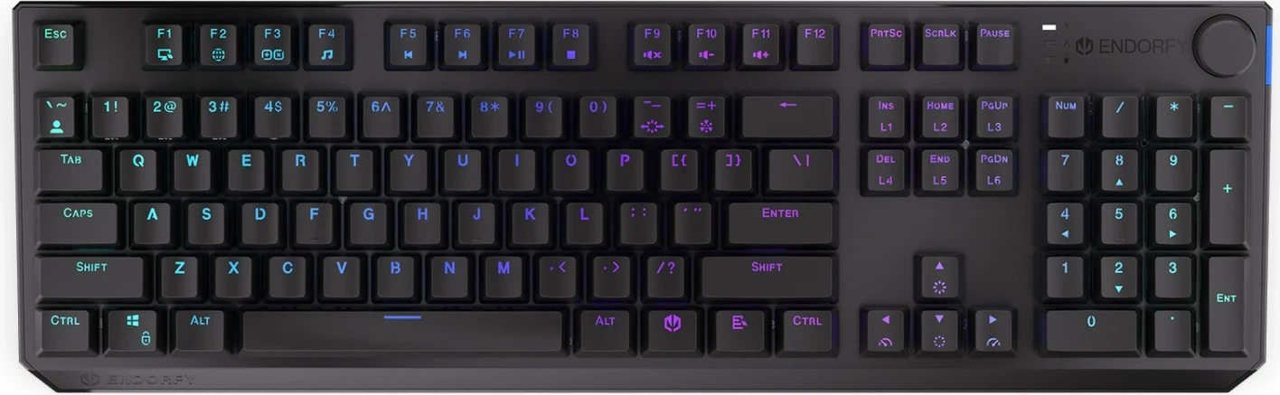 Tastierë Endorfy Thock, Wi-Fi, e zezë