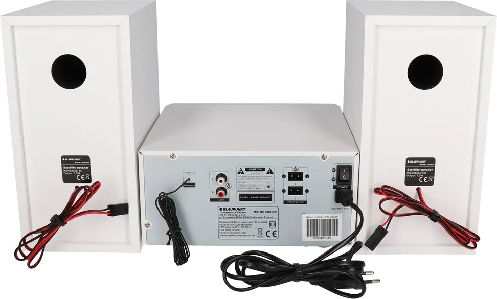 Orë alarmi me Bluetooth Blaupunkt MS16BT Edition