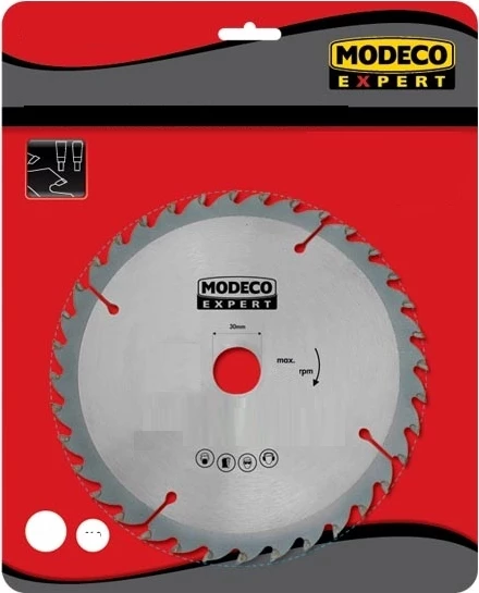 Disk për sharrë rrethore Modeco MN-65-870 450x30mm 60 dhëmbë, trashësi 4.0mm, me unaza reduktuese 20/16mm