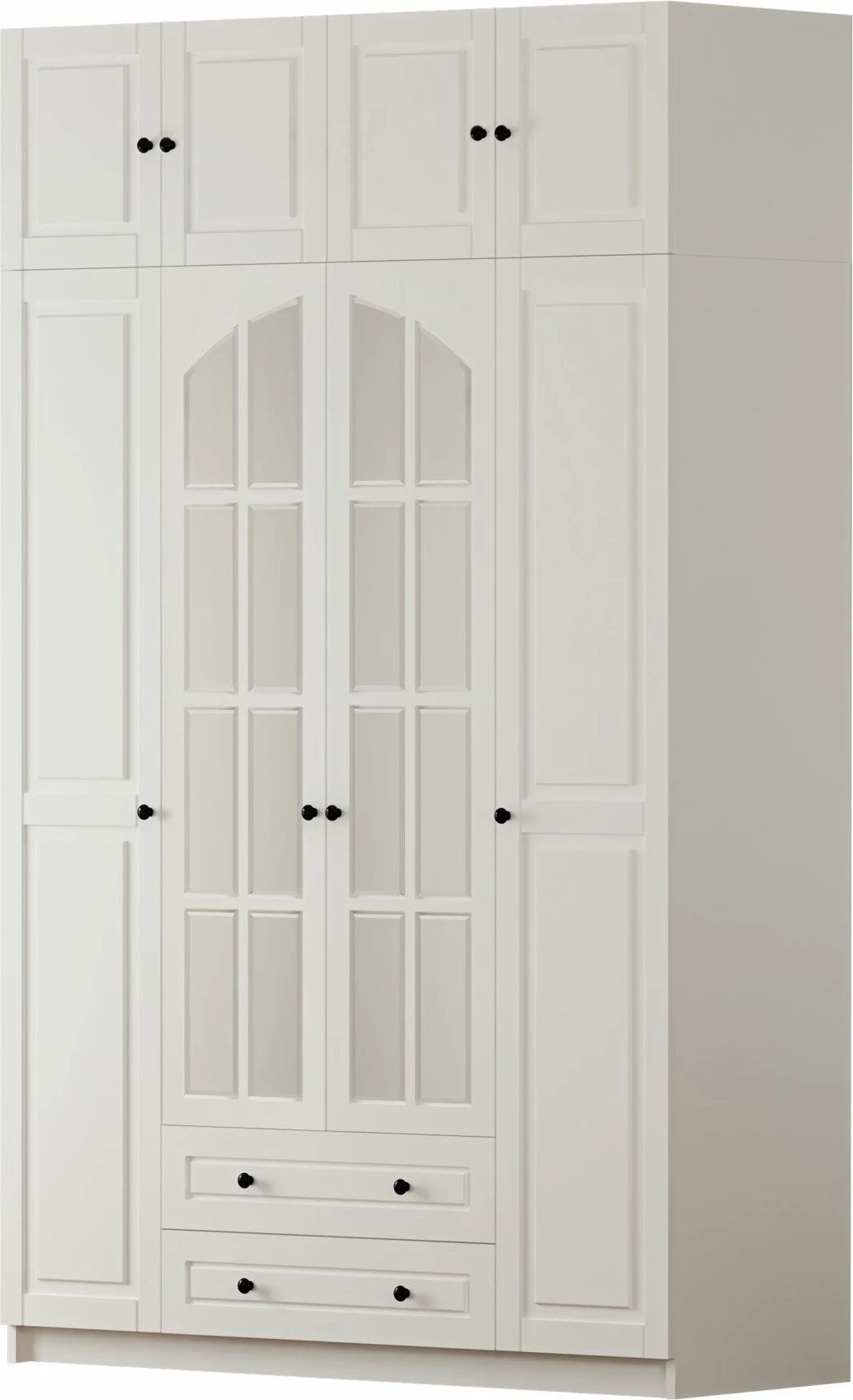 Dollap Skye Decor, ngjyrë e bardhë mat, Rb-185-11