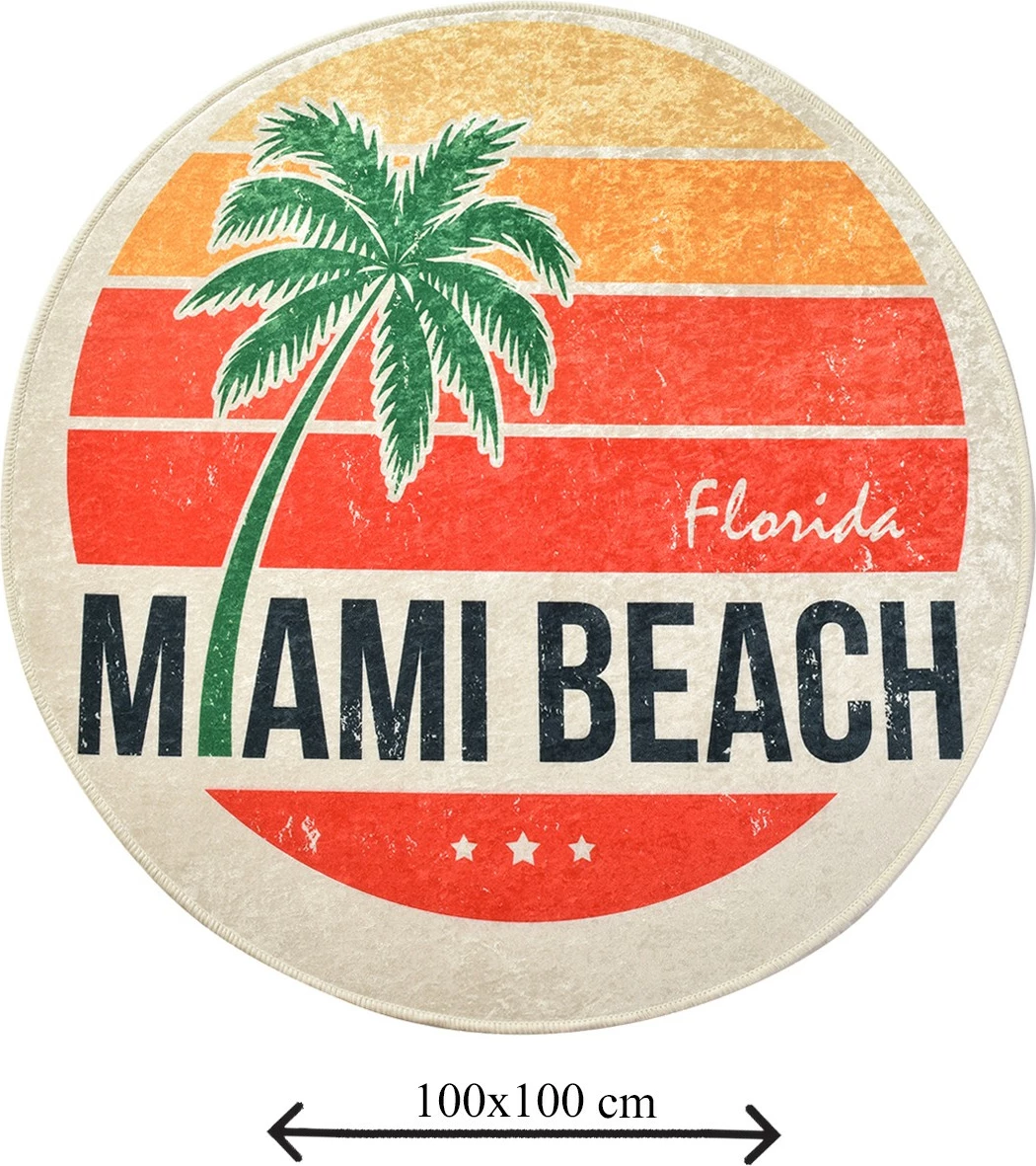 Tapet banje Mijölnir, Miami Beach, 100cm