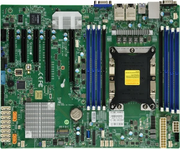Pllakë amë Supermicro X11SPI-TF, Intel, DDR4, 1.02TB, ATX