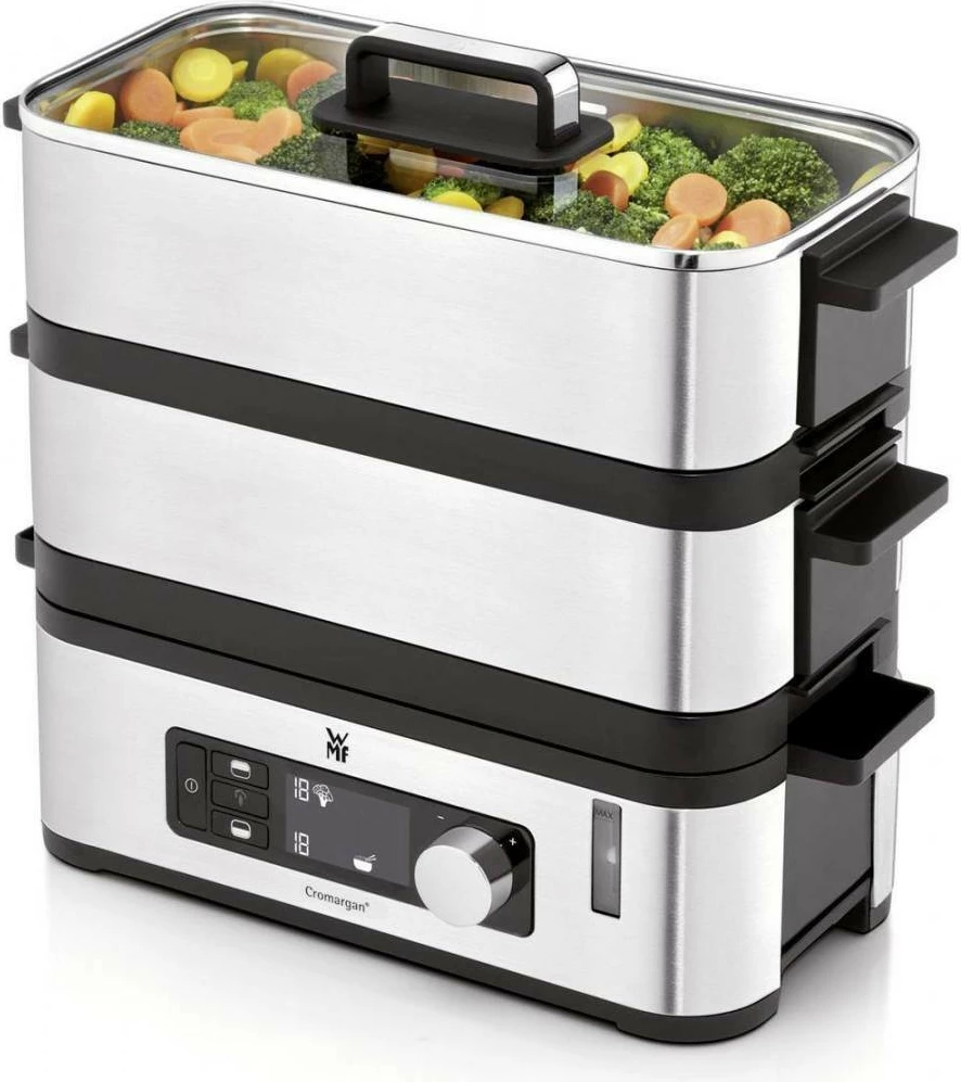 Pajisje kuzhine WMF KITCHENminis 0415090011, 2 shporta, Inoks, E zezë