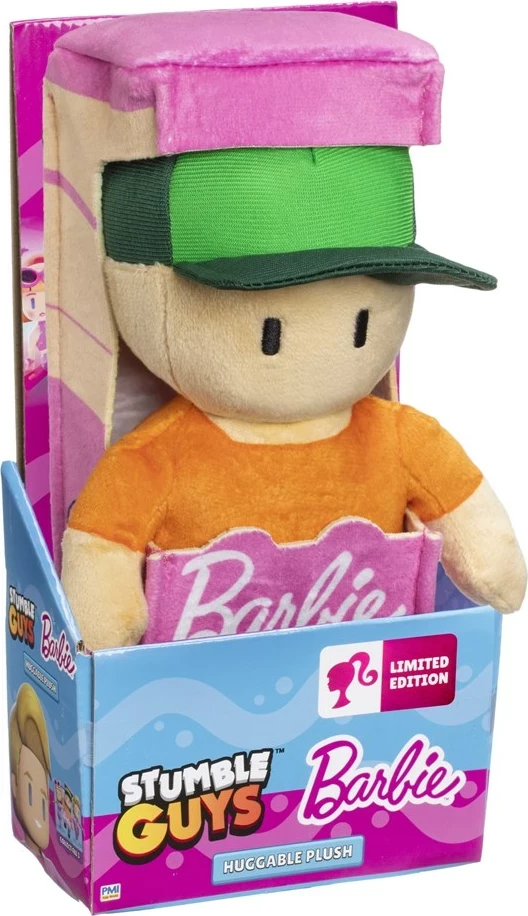Lodër pellushi Stumble Guys x Barbie, P.M.I. Kids World, 30 cm, Multicolor