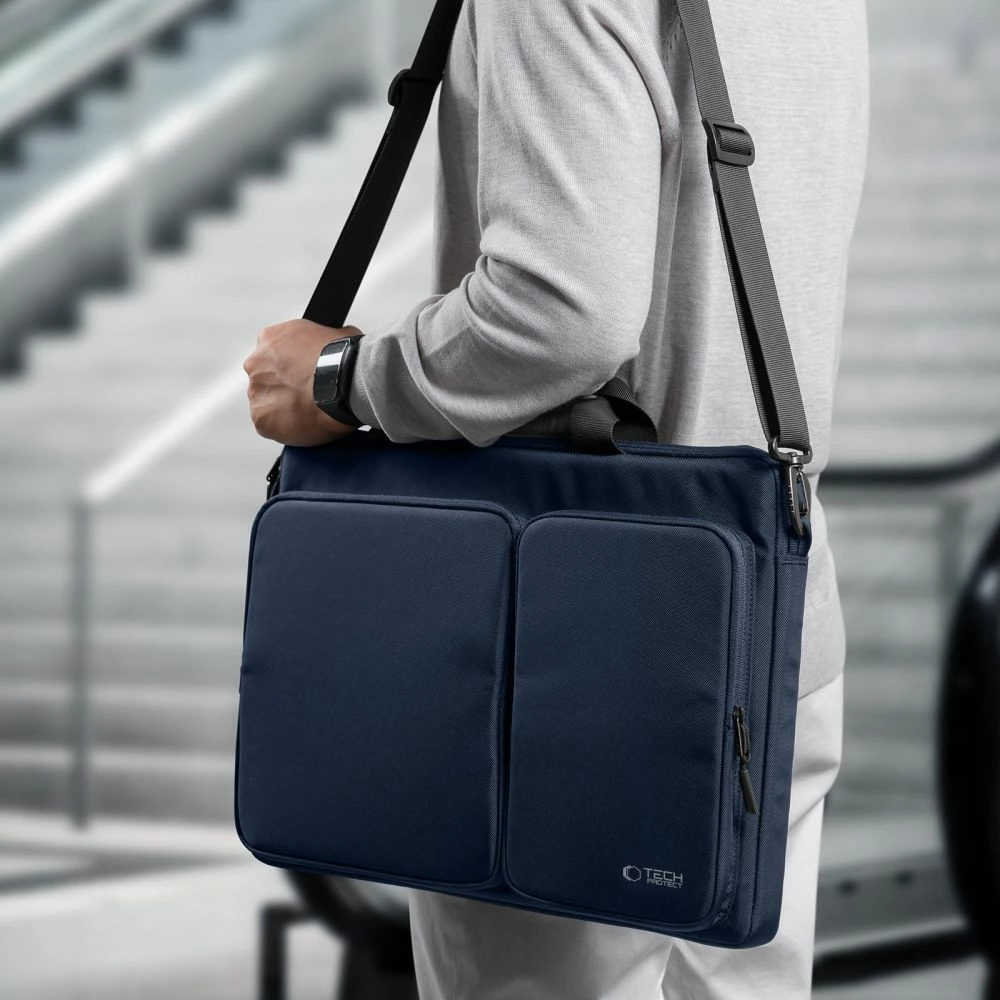 Çantë laptopi Tech-Protect Defender, 17", Kaltër