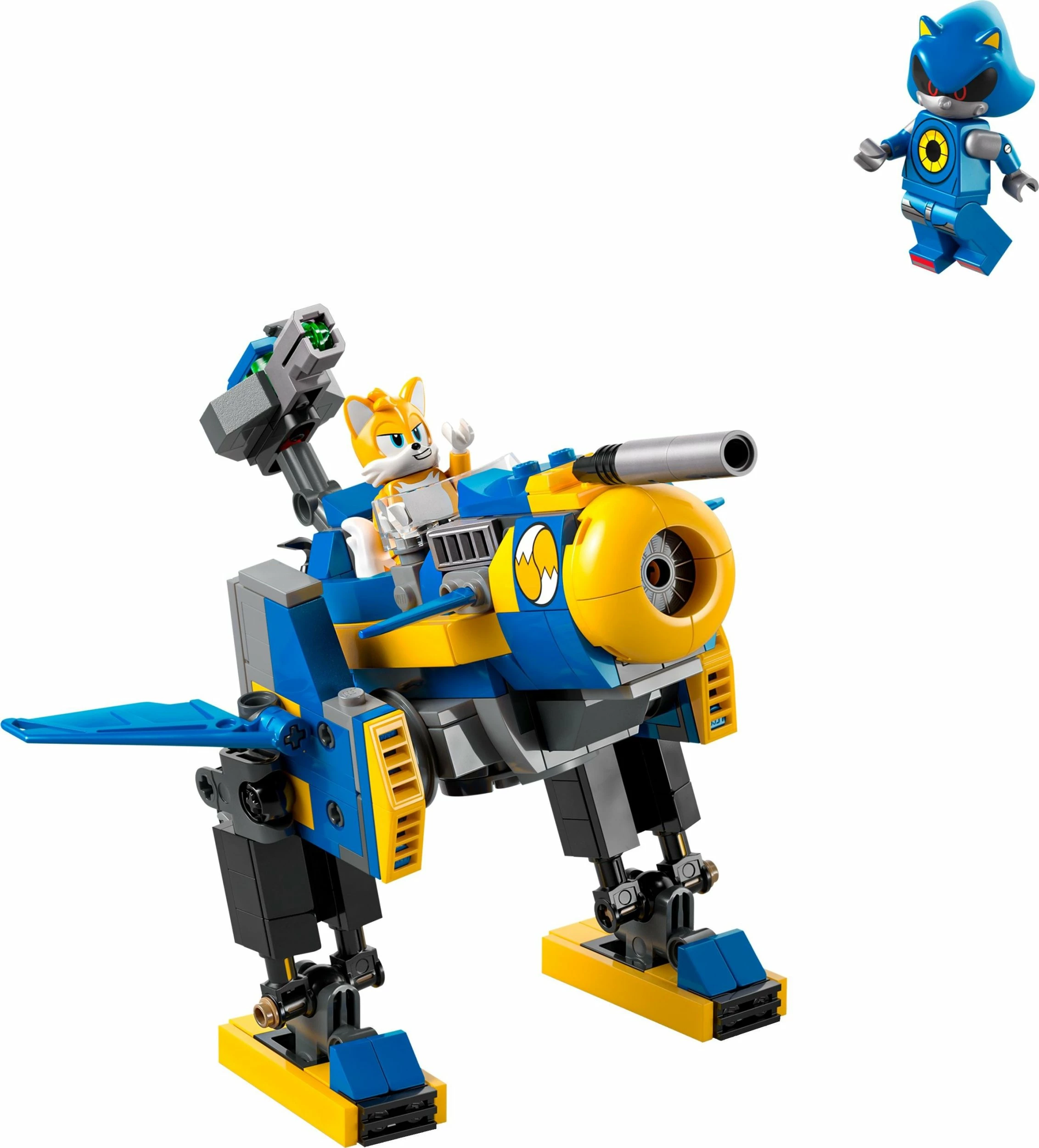 Set ndërtimi LEGO Sonic the Hedgehog 77002 Cyclone vs Metal Sonic, 290 copë