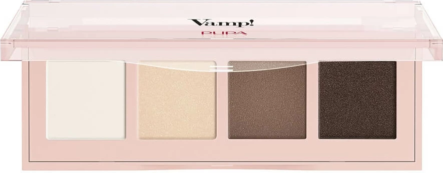 Paletë për sy Pupa Milano Vamp! Eyeshadow Palette 001 Natural Matt për femra, paletë