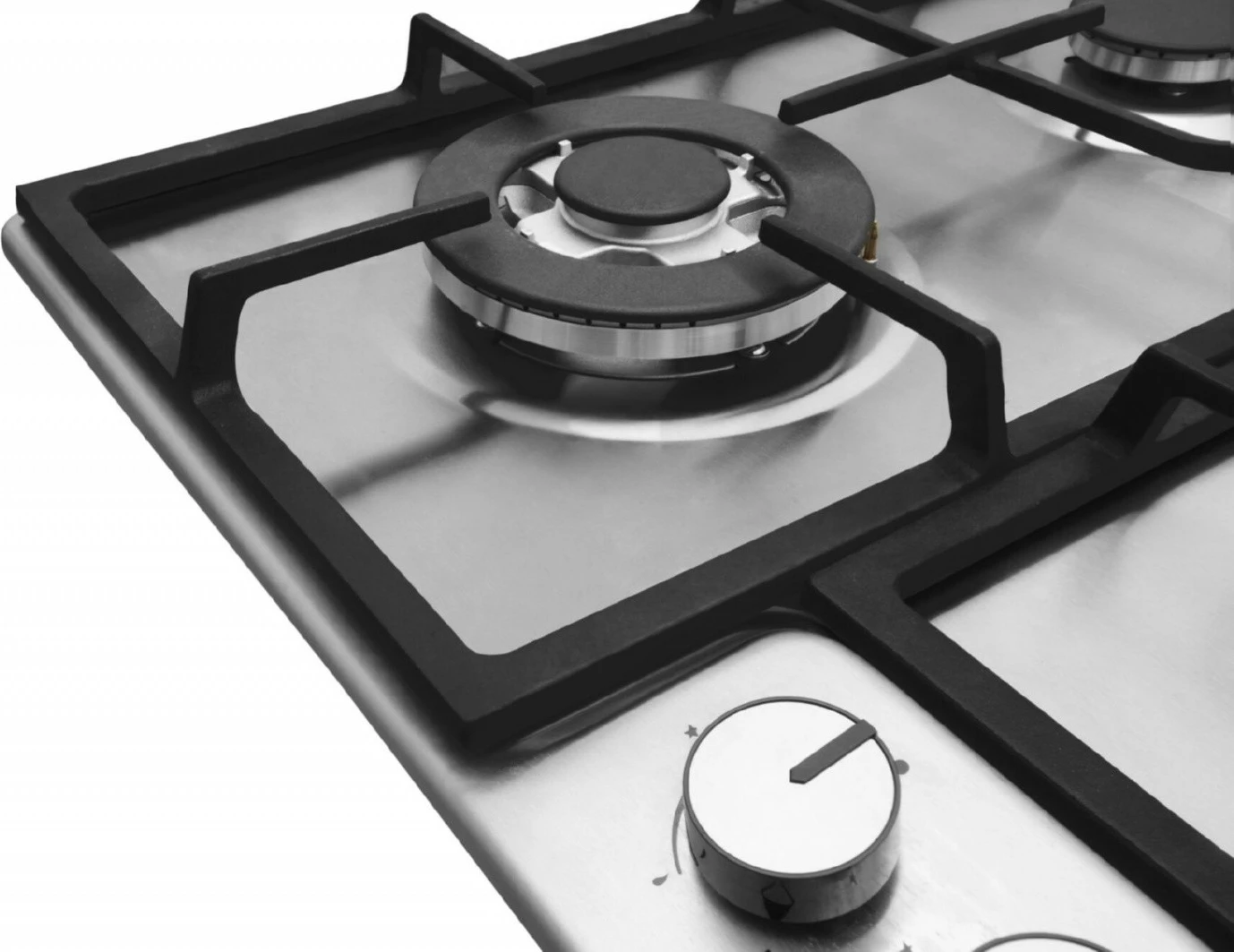 Sobë me gaz Amica PGD6101APR, 4 zona, inox