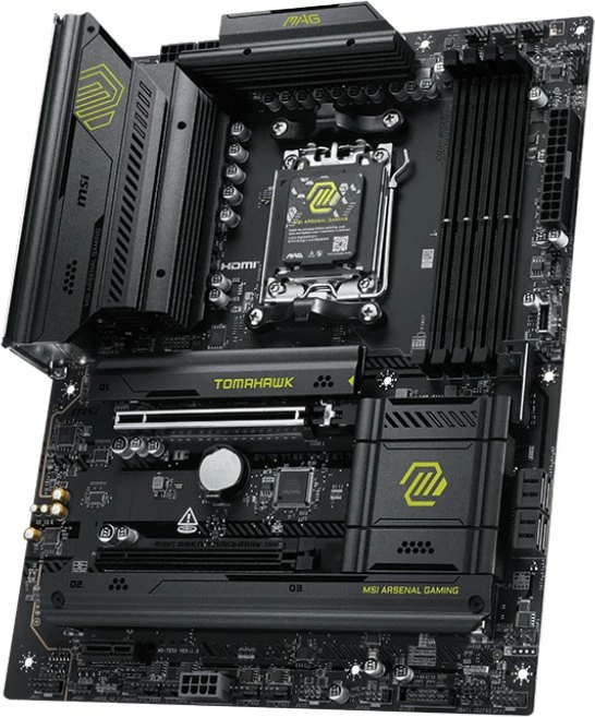 Pllakë amë MSI MAG B850 TOMAHAWK WIFI ATX, DDR5, Wi‑Fi 7