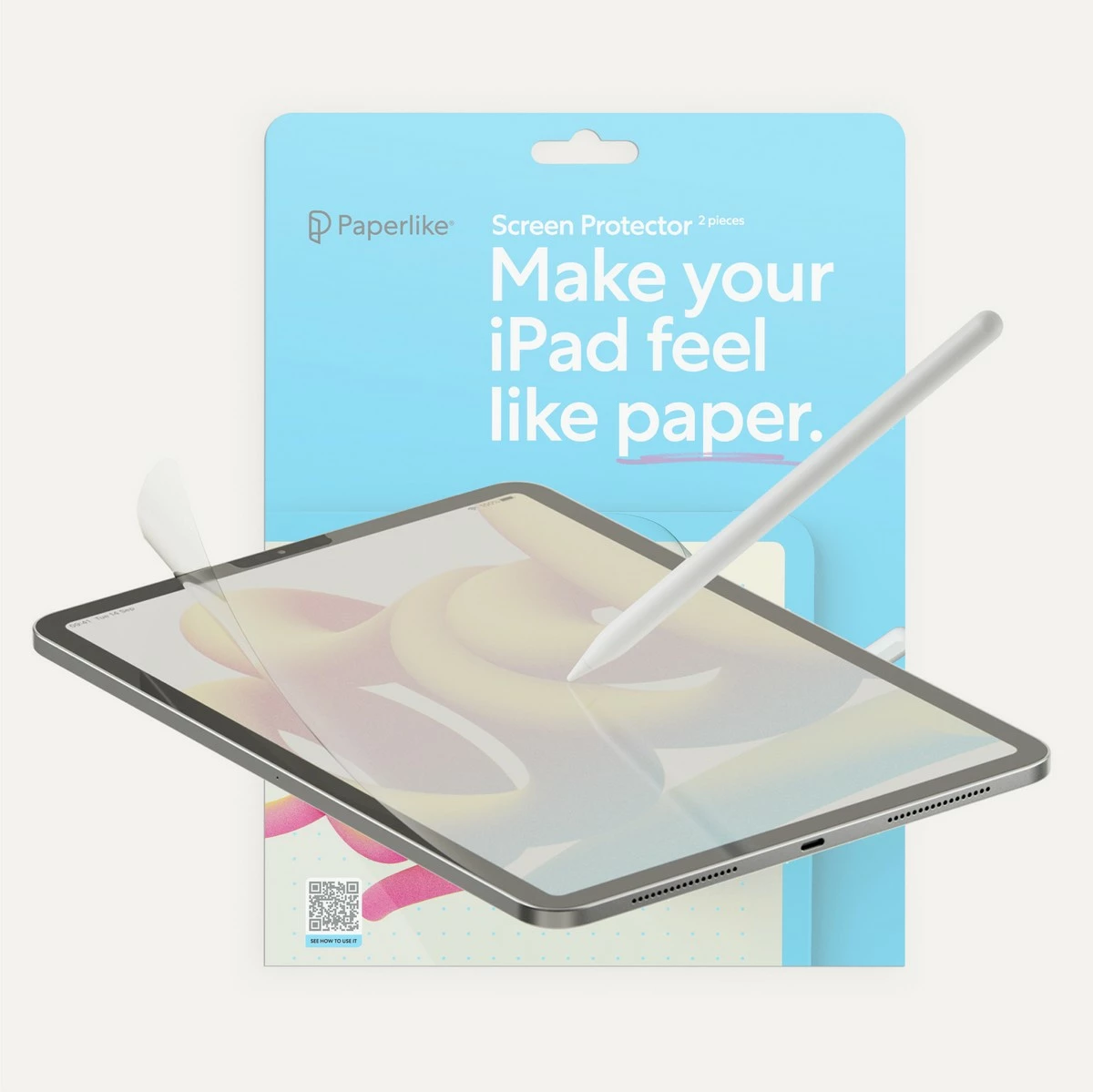 Mbrojtëse ekrani Paperlike PL2A-11-24 për iPad Pro 11" (M4), transparente