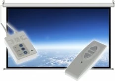 Ekran elektrik për projeksion ART EL F119 16:9, 119 inç, 264x147cm, me telekomandë