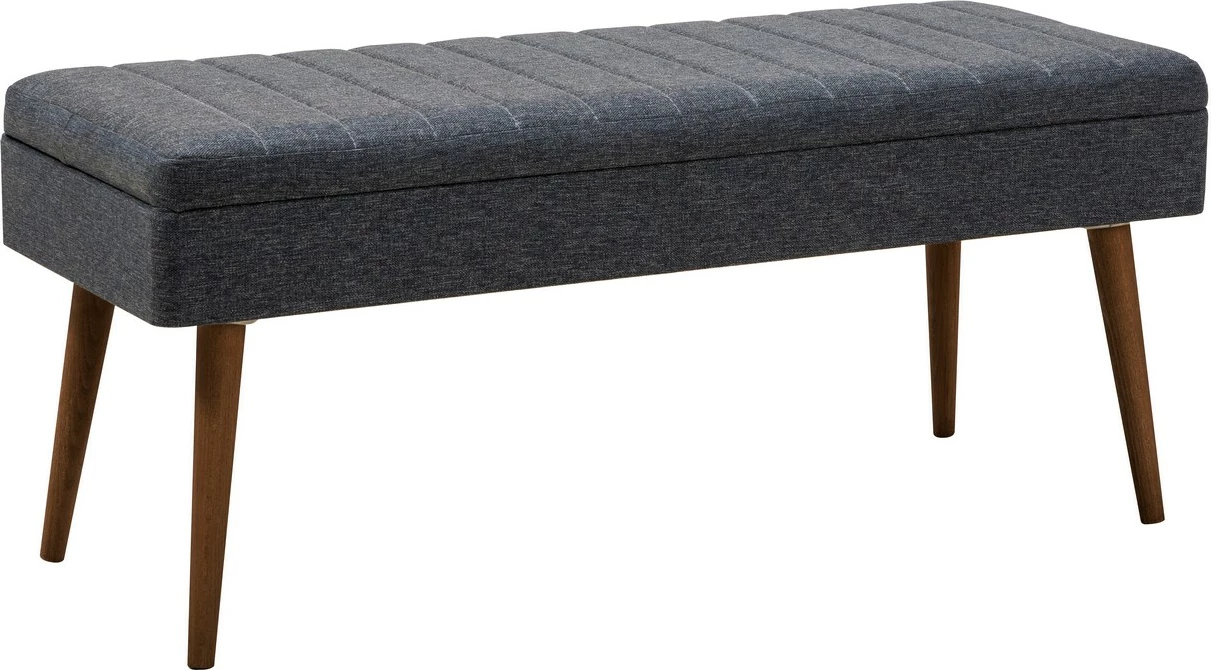 Set tavolinë me karrige dhe konsol, zgjatues, 7 pjesë, Skye Decor, Vina 03 1048, ngjyrë arre, blu e errët