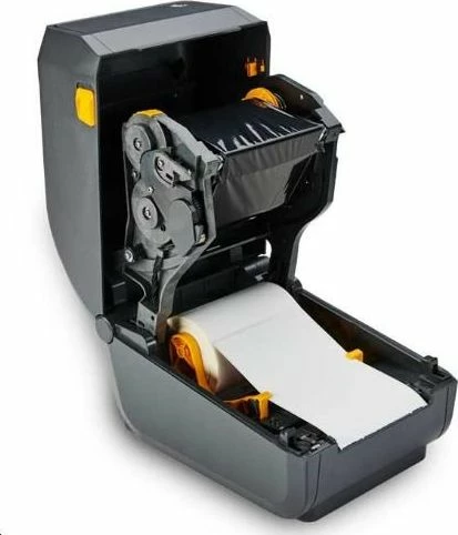Printer etiketash Zebra ZD220 (ZD22042-T0EG00EZ), 203 dpi, 104 mm, USB, termotransfer, e zezë