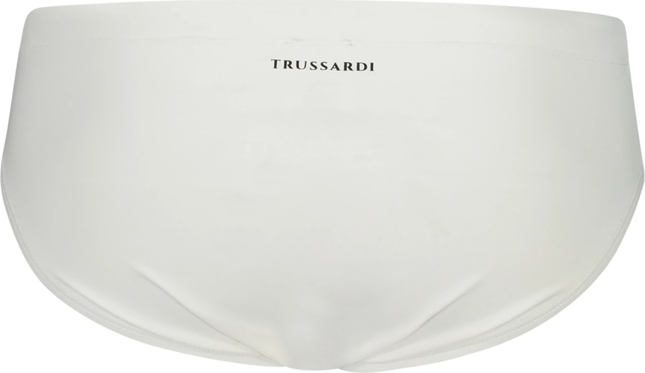 Të poshtme noti TRUSSARDI meshkuj, të bardha