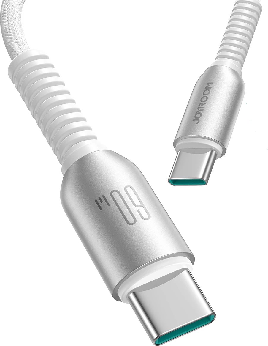 Kabllo USB-C në USB-C Joyroom S-A51 Cutting-Edge Series, 1.2m, 60W, Gri