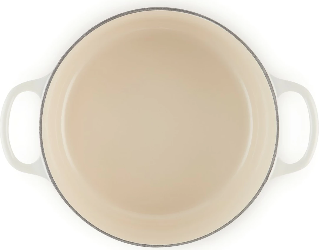 Enë pjekjeje Le Creuset Signature Roaster 26cm meringue