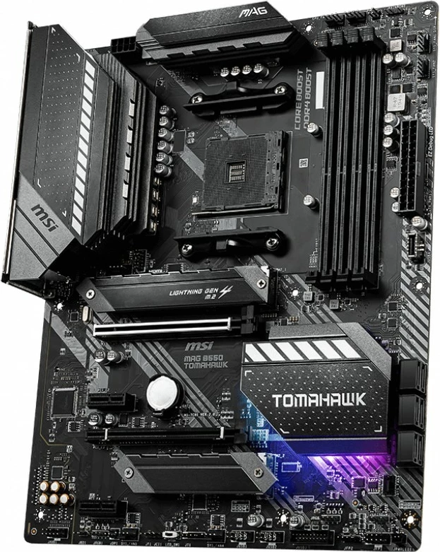 Pllakë amë MSI MAG B550 Tomahawk, Socket AM4, DDR4-SDRAM, 128 GB