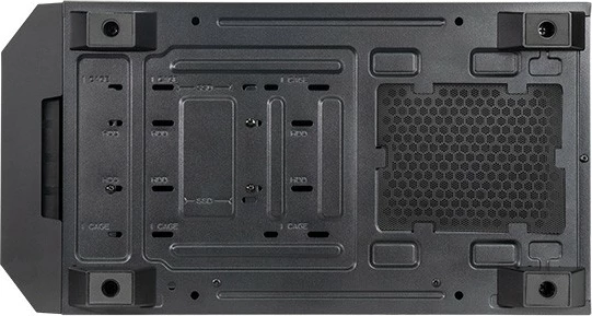 Kasë Chieftec AZ-01B-OP, Mini Tower, PC, micro ATX, Mini-ITX, uATX, e zezë