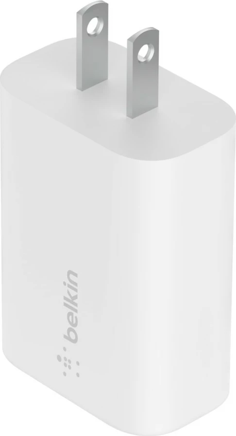 Karikues USB-C Belkin WCA004VF1MWH-B6, 25W, Bardhë