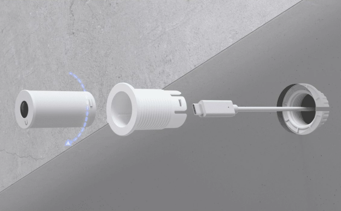 Lentë Ubiquiti AI Theta, për distanca të gjata, e bardhë