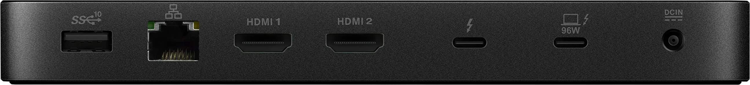 Dok stacion ASUS Triple 4K Thunderbolt 4 Dock DC500, 96W, 2x HDMI 2.1, Thunderbolt 4, Ethernet 2.5G, SD/microSD, e zezë