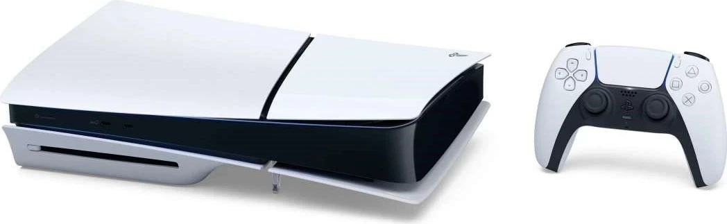 Konsolë lojërash Sony PlayStation 5 Slim 1TB me DualSense, Bardhë