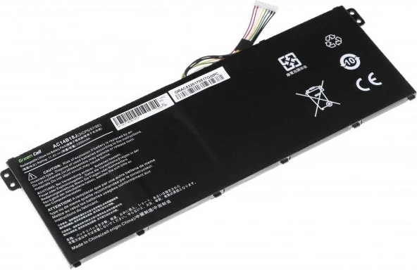 Bateri për laptop Green Cell AC52, 2200mAh, e zezë 