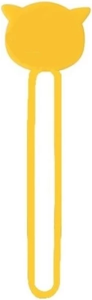 Mbështjellës kabllosh Hurtel, silikon, i verdhë