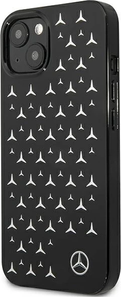 Mbështjellës Mercedes MEHCP13SESPBK për iPhone 13 mini 5.4", hardcase, Stars Pattern, i zi